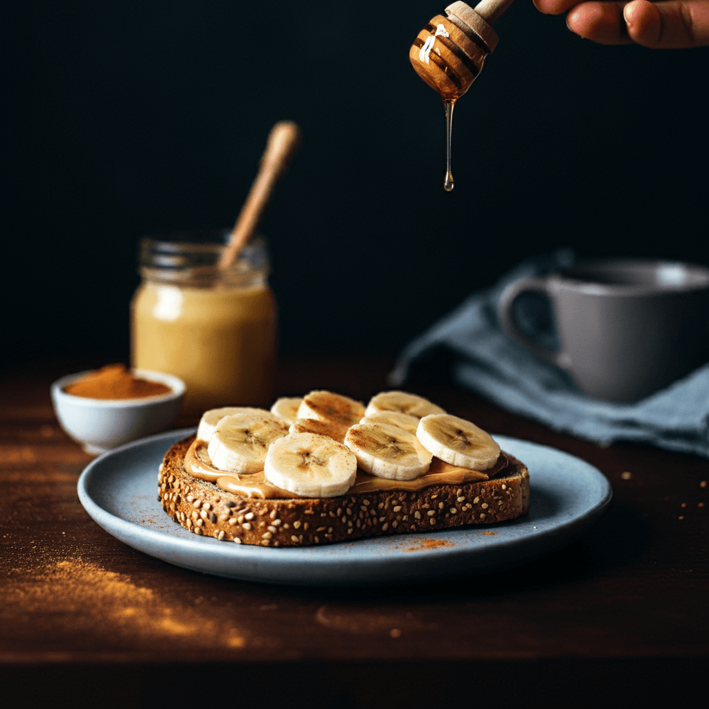 Peanut Butter Banana Toast