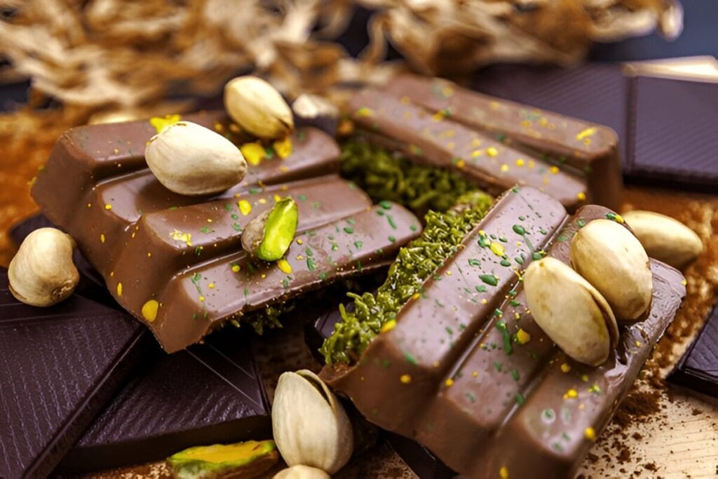 dubai pistachio chocolate bar