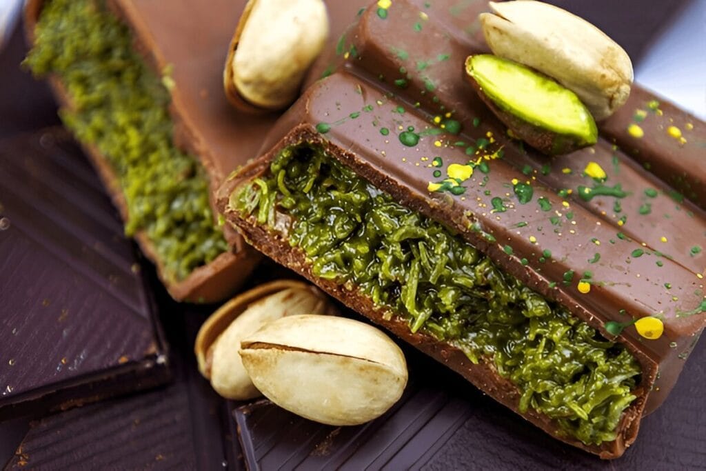 dubai pistachio chocolate bar