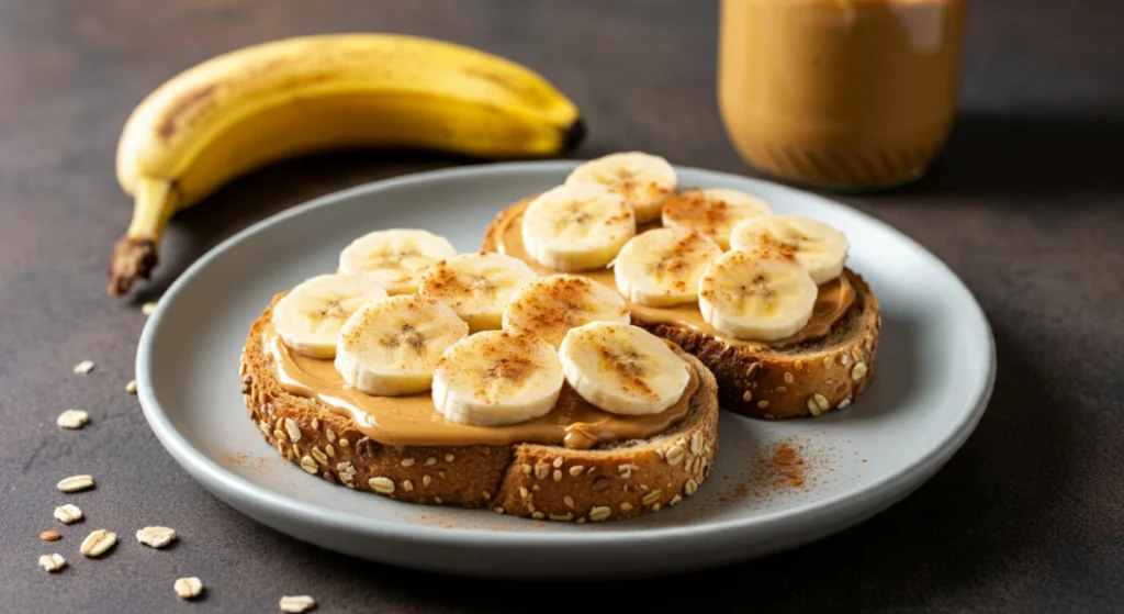 Peanut Butter Banana Toast