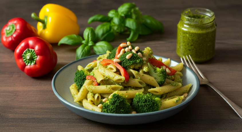 Pesto Vegetable Pasta