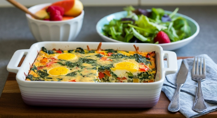 vegetarian breakfast bake